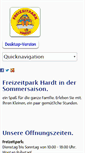 Mobile Screenshot of freizeitpark-hardt.de